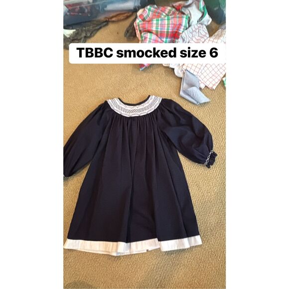 TBBC Sandy Smocked Dress size 6 - Picture 1 of 6